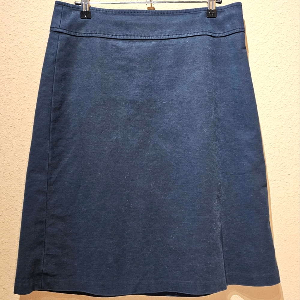 Banana Republic A-Line Skirt Navy Blue Size 6